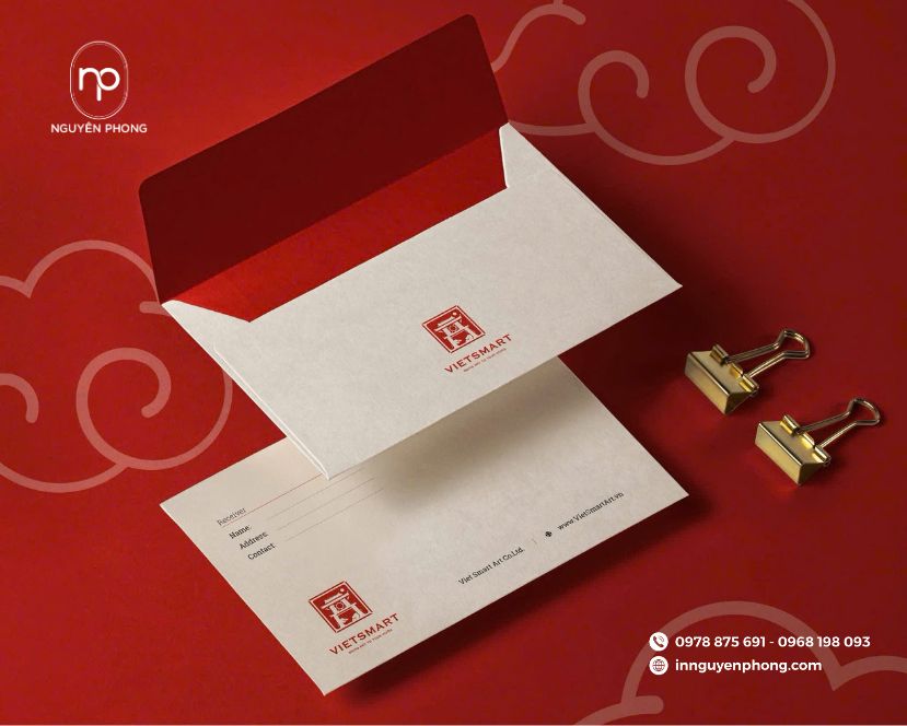 Mẫu phong bì A4 để tài liệu
